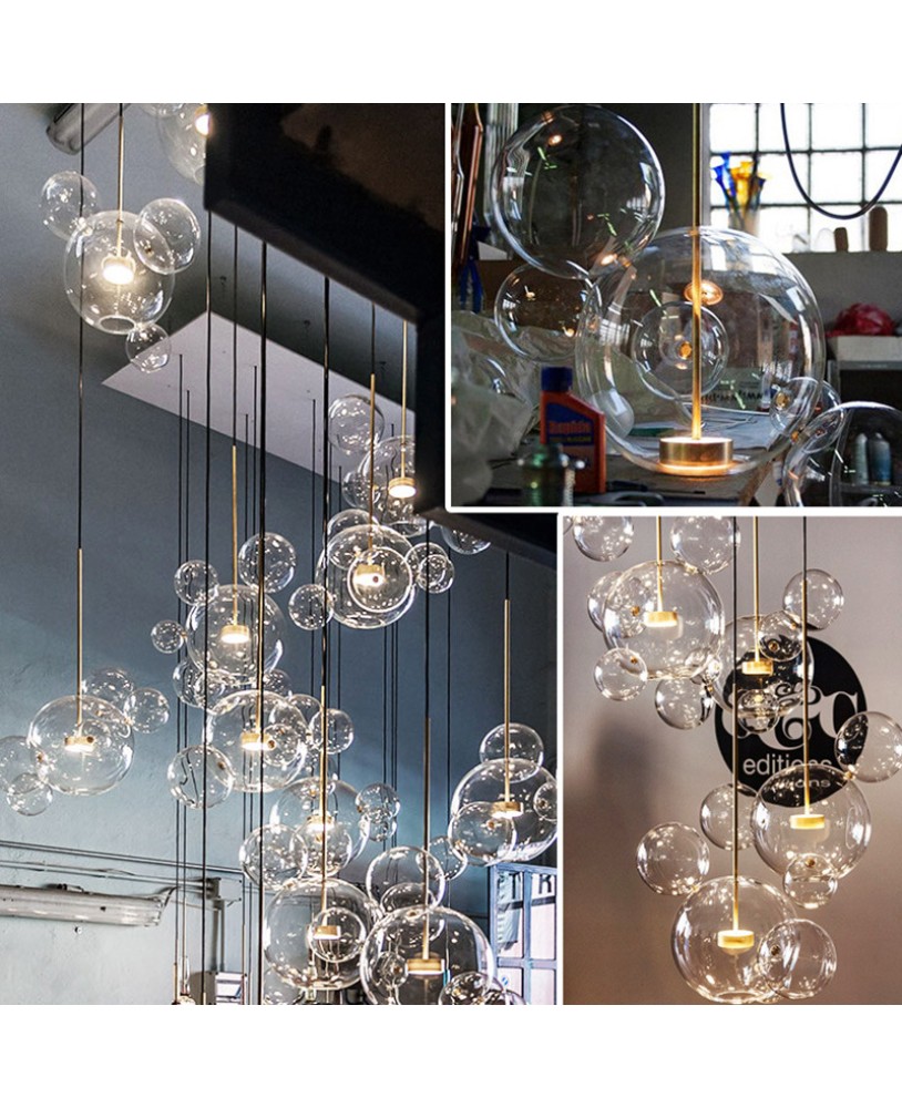 Люстра Glass Bubble Chandelier